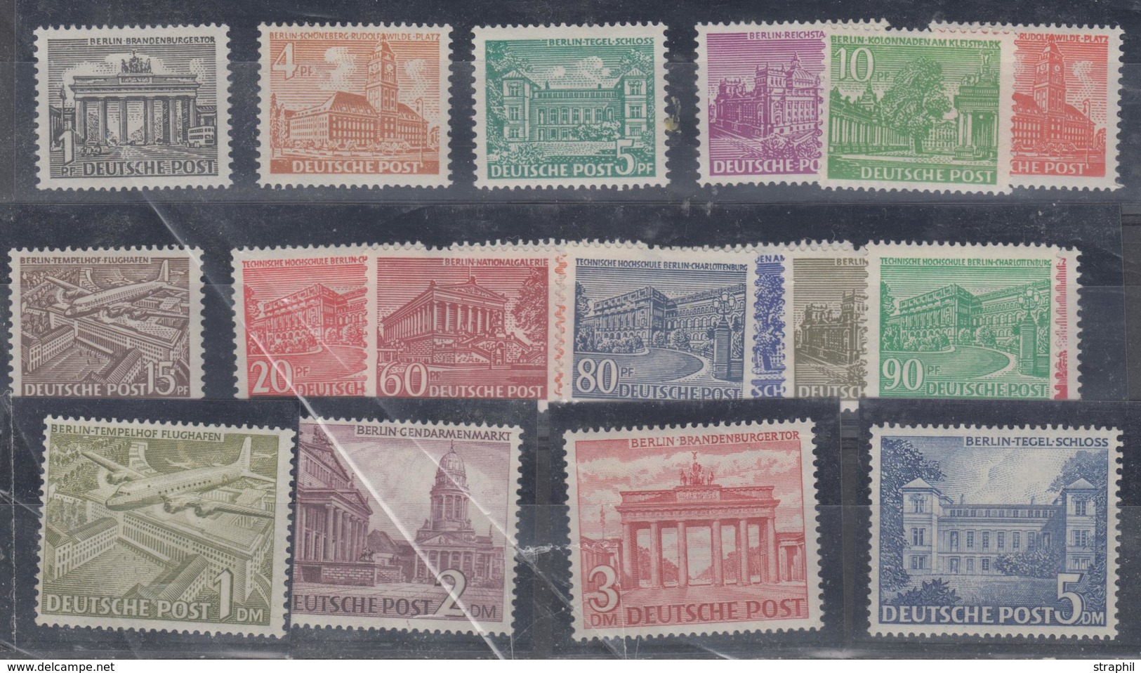 ** N°28/46 - Monuments - TB - Used Stamps