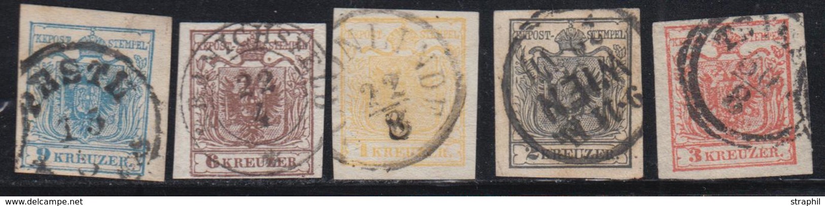 O N°1/5 - TB - Used Stamps