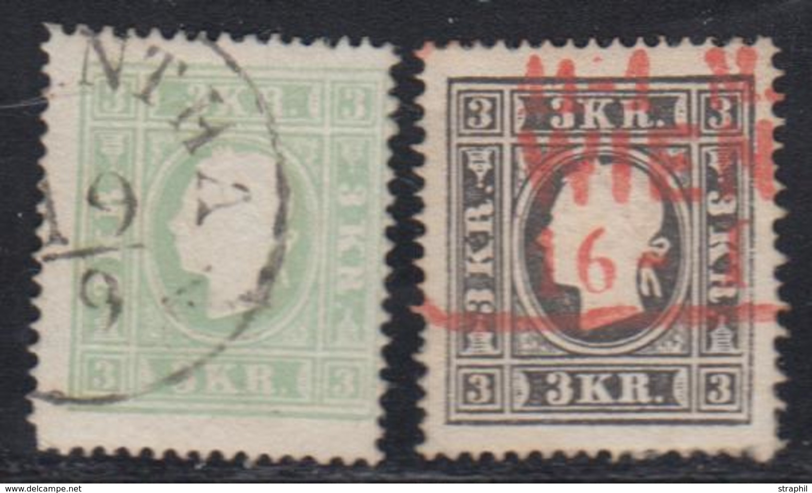 O N°12/13 - Signés - TB - Used Stamps