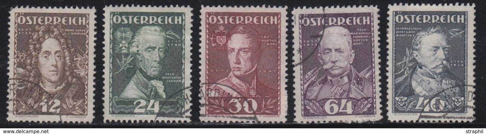 O N°471/76 Sf N°475 - TB - Used Stamps