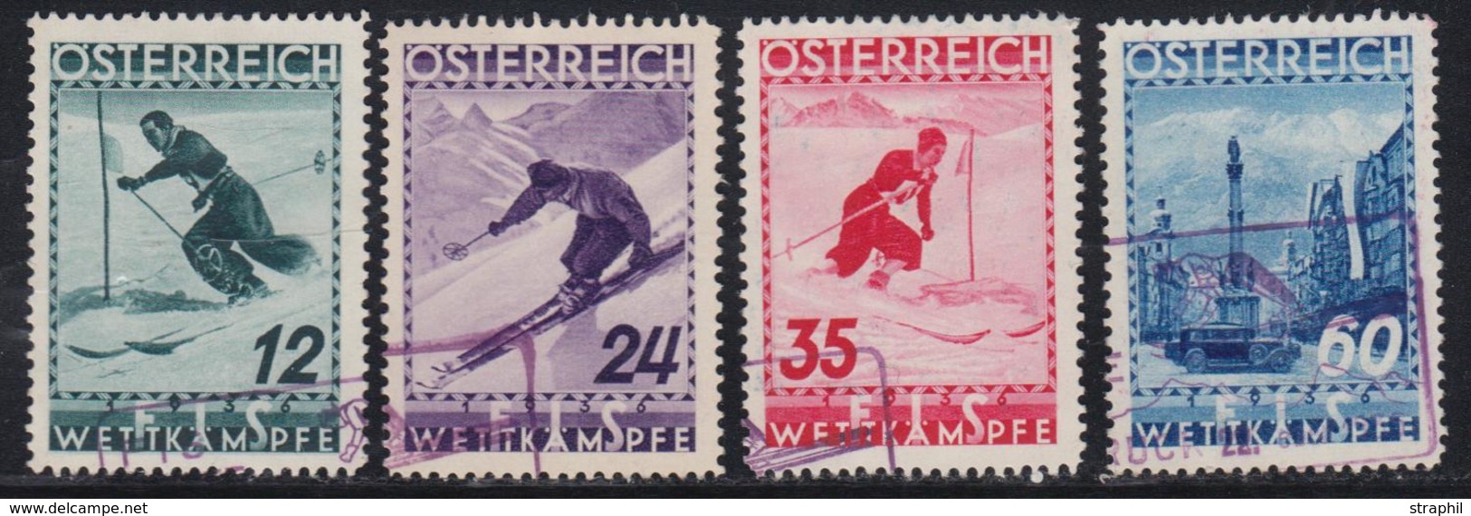 O N°477/80 - TB - Used Stamps