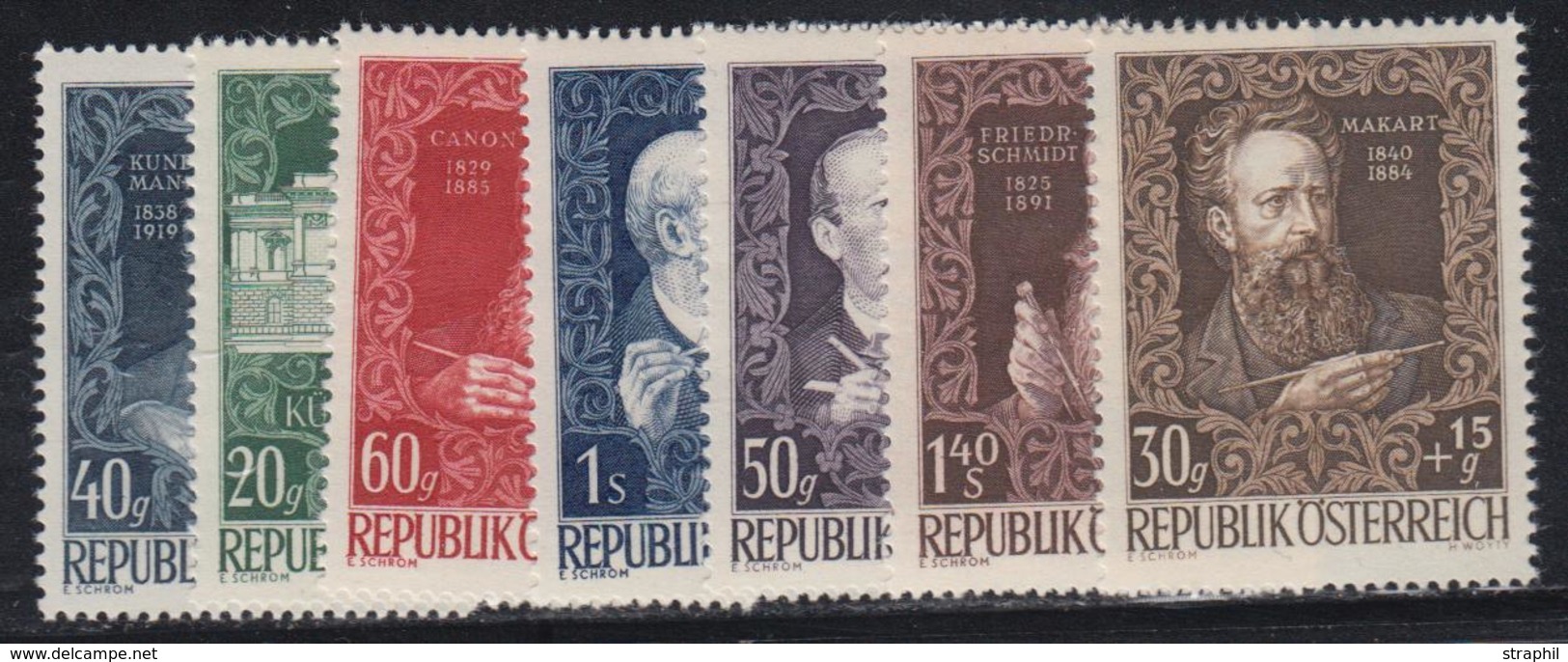 ** N°732/38 - TB - Used Stamps