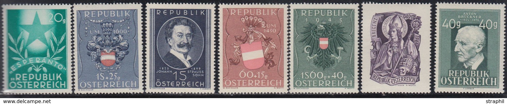 ** N°769/87 - TB - Used Stamps