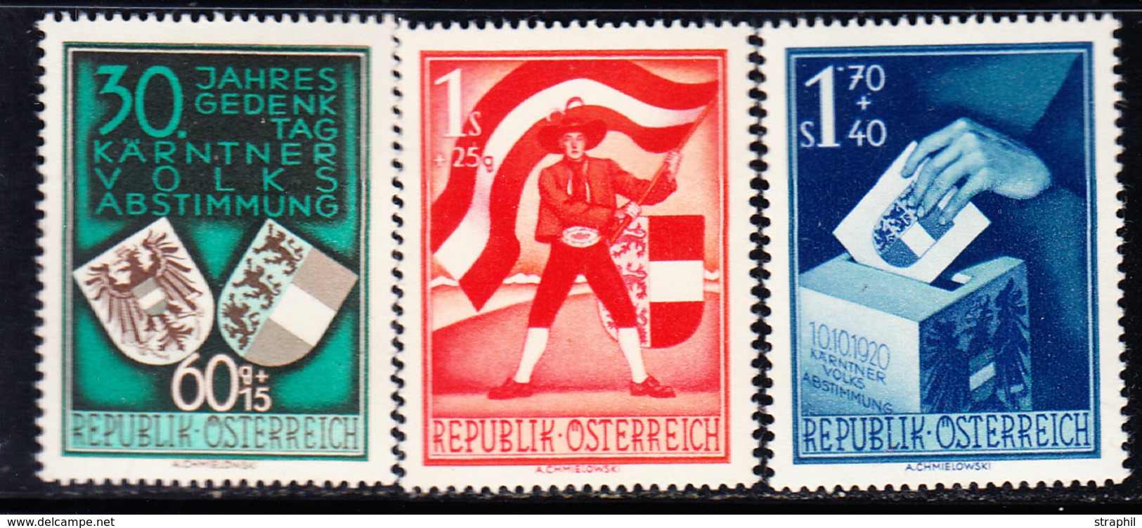 ** N°788/90 - TB - Used Stamps