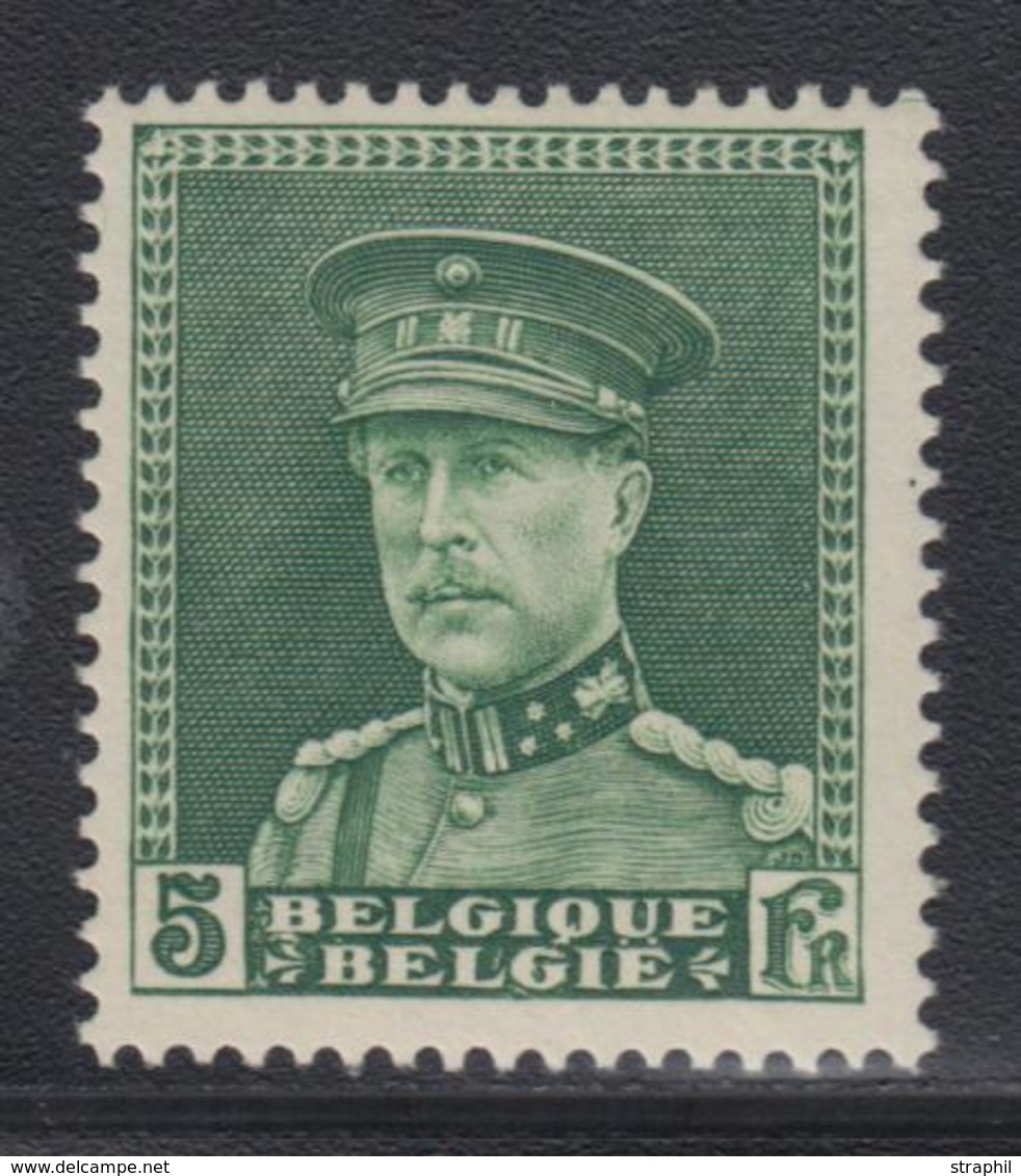 ** N°323 - 5F Vert - TB - 1849 Epauletten