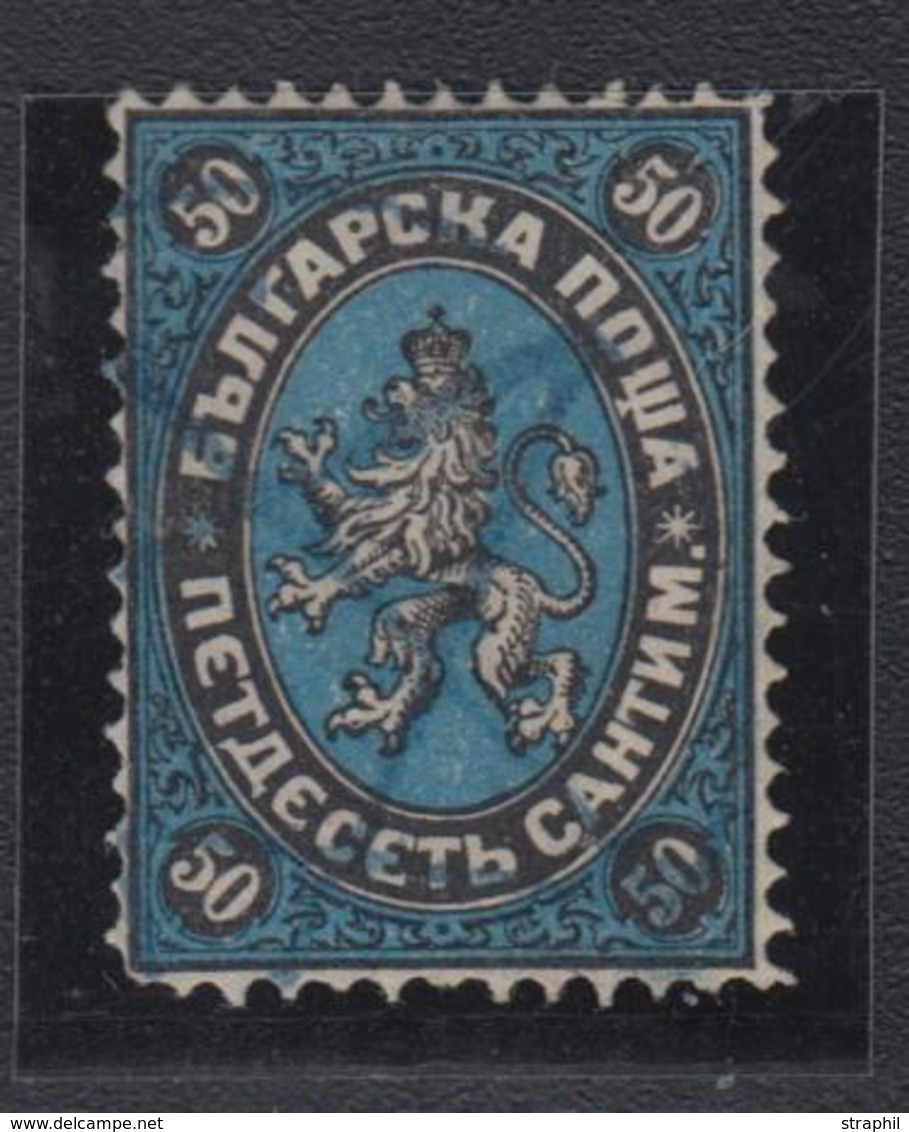 O N°4 - 50c Noir Et Bleu - TB - Used Stamps