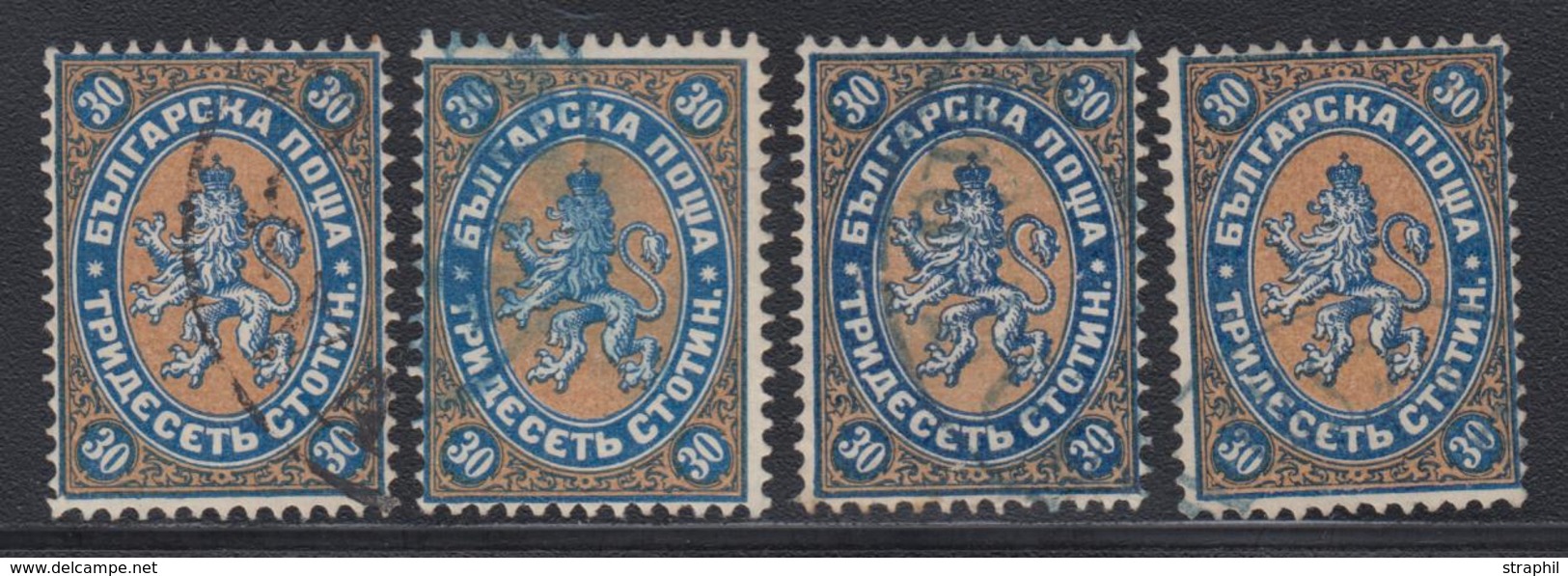 O N°11 (x4) - TB - Used Stamps