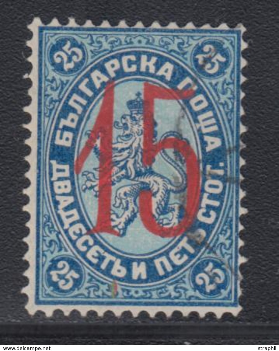 O N°27 - 15 S/25c Bleu - TB - Used Stamps