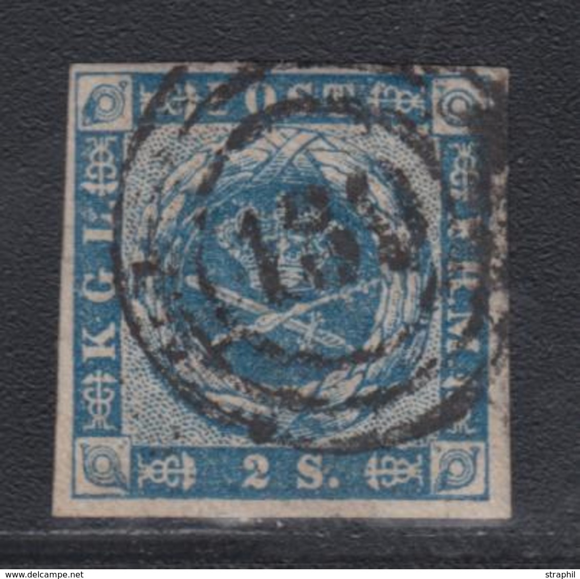 O N°3 - 2s Bleu - TB - Unused Stamps