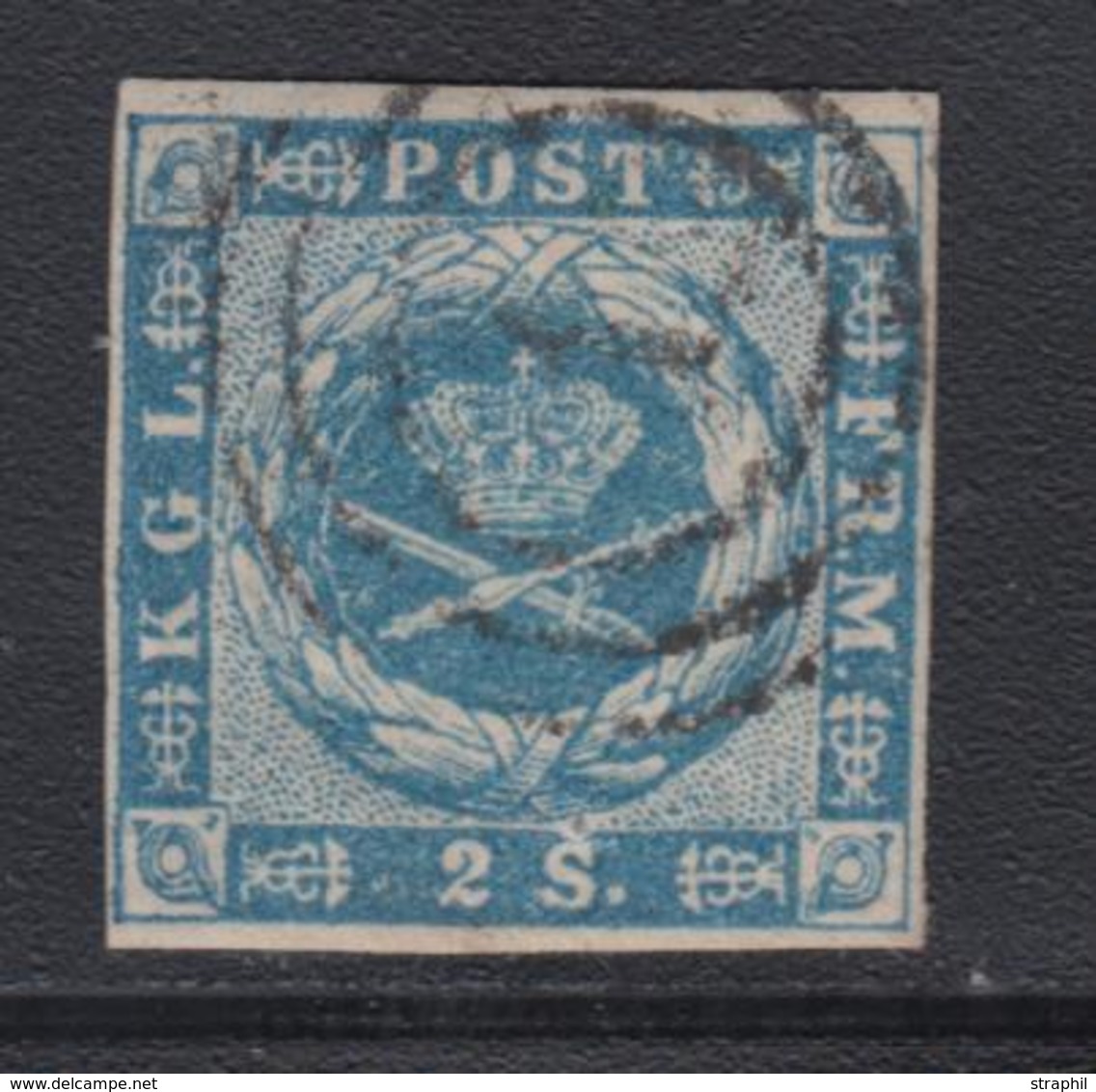 O N°3 - 2s Bleu - TB - Unused Stamps