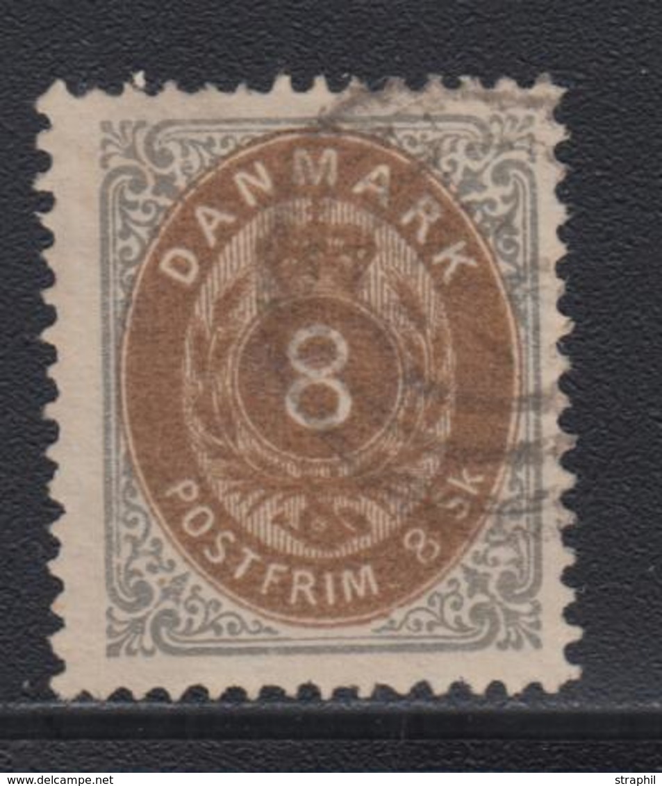O N°19 - 8s Gris Et Brun - TB - Unused Stamps