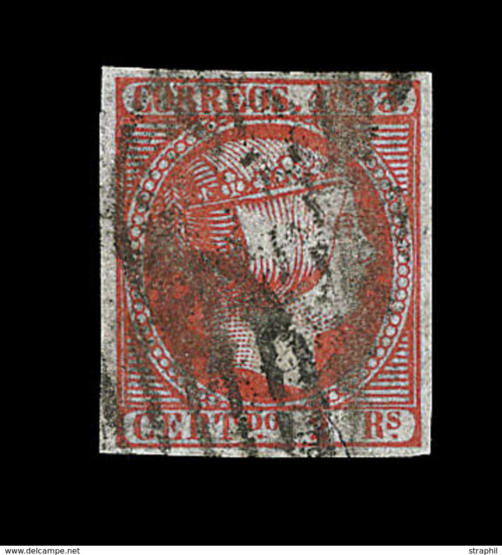 O N°19 - 2r Vermillon - Petite Restauration - Asp. TB - Signé Galvez - Unused Stamps