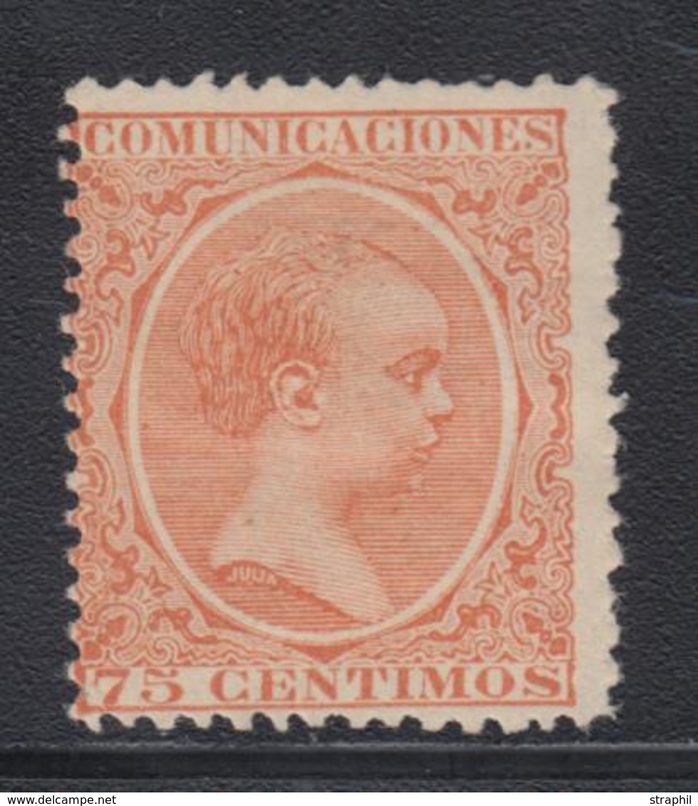 * N°208 - 75c Orange - TB - Neufs