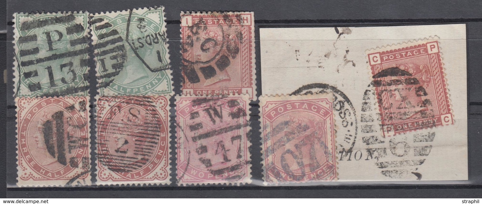 O N°67/70 - Chaque X 2 - Obl. Diff. - B/TB - Unused Stamps