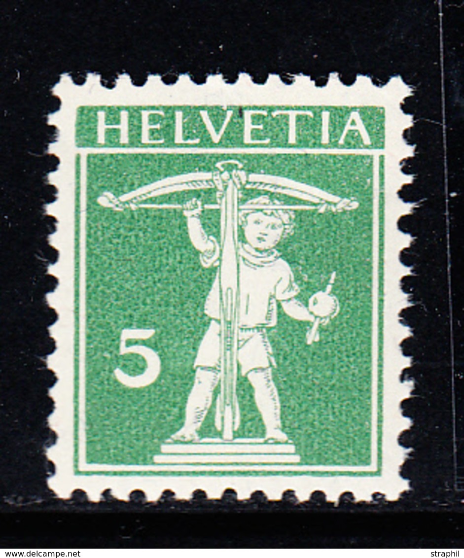 ** N°136b - 5c Vert - TB - Used Stamps
