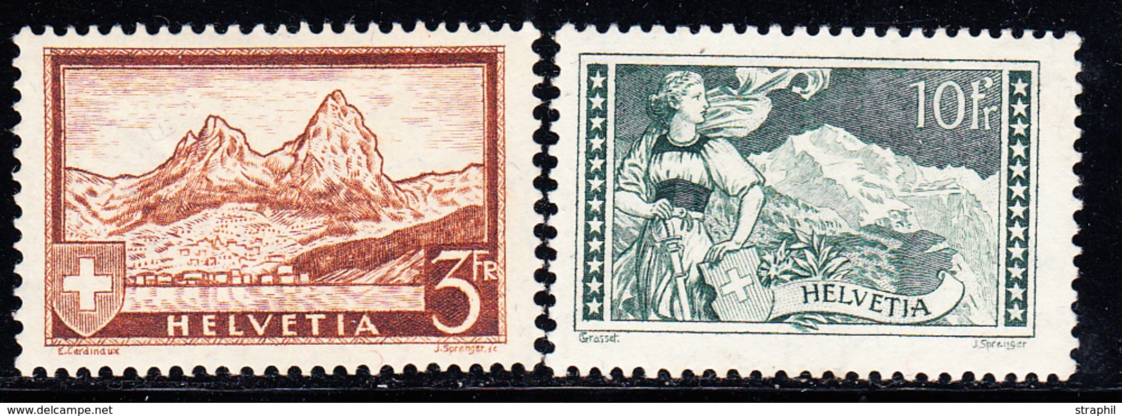 * N°244/45 - TB - Used Stamps