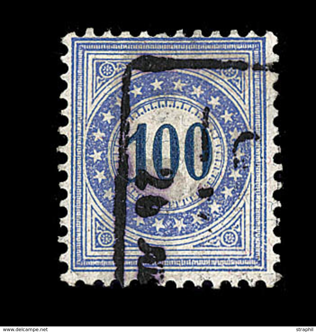 O N°13 - 100c Bleu - TB - Portomarken