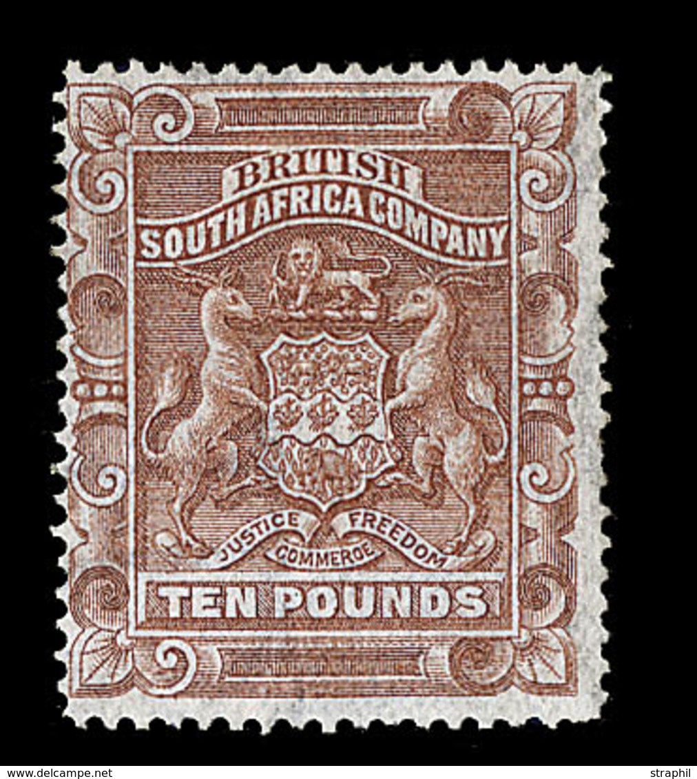 * Cie Britannique N°11 - 10£ Brun Rouge - Signé Balasse - TB - Sonstige & Ohne Zuordnung