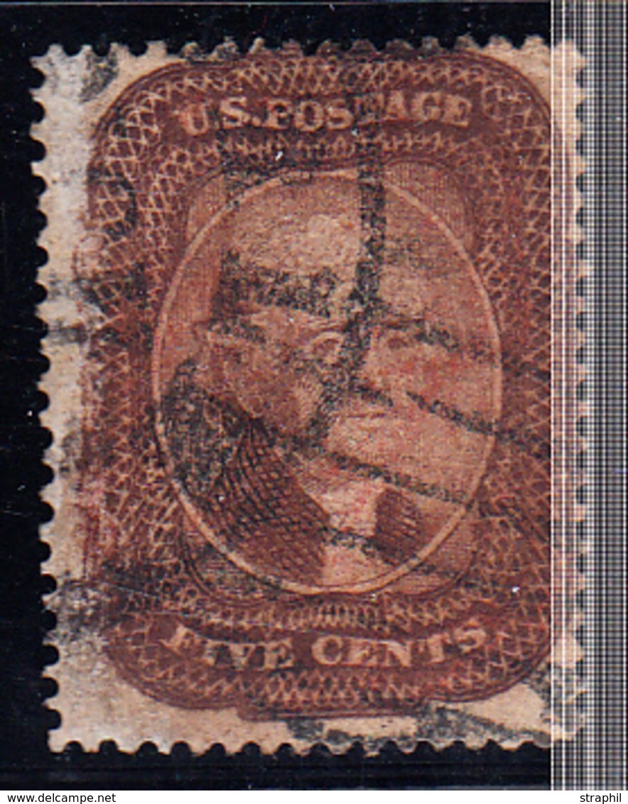 O N°12 - 5c Marron   Type II - TB - Unused Stamps