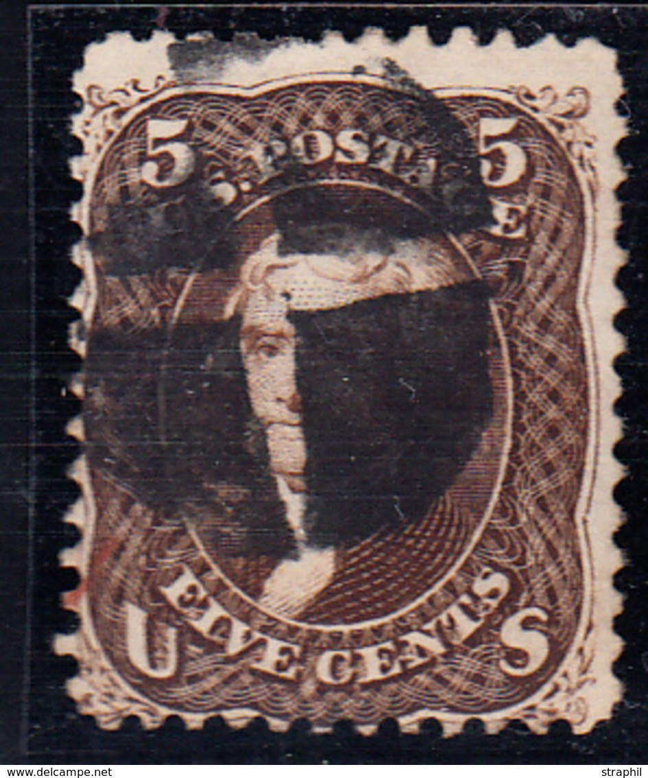 O N°21a - 5c Brun Rouge - TB - Unused Stamps