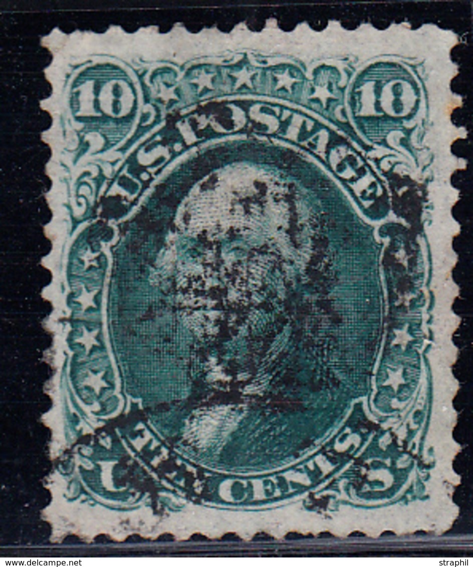 O N°22a - 10c Vert - Avec Grille En Relief - TB - Unused Stamps