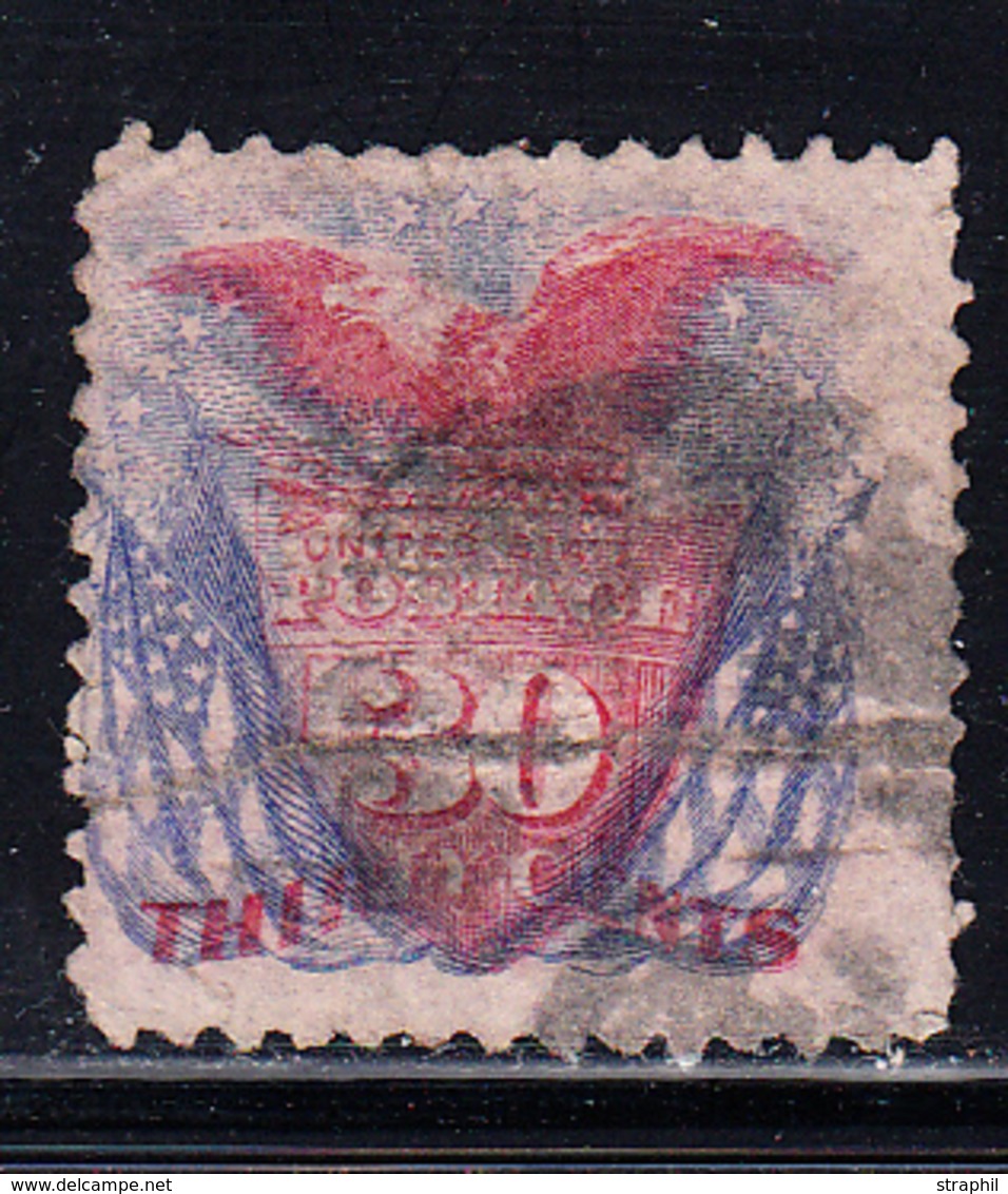 O N°37 - 30c Bleu Et Rose - B/TB - Unused Stamps