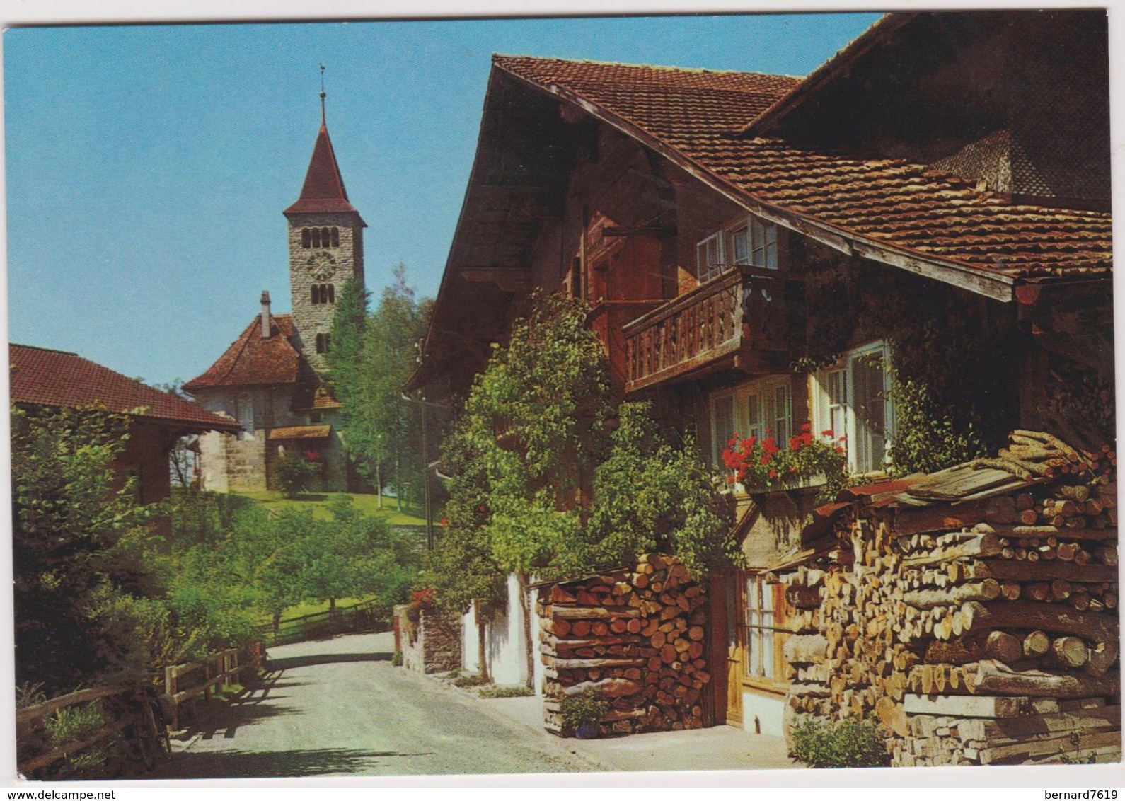 Suisse  Dorfpartie In Brienz - Brienz