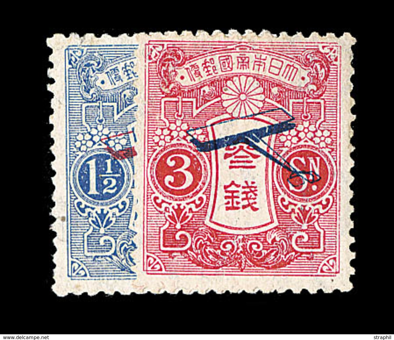 * N°1/2 - Signé P. Scheller - TB - Airmail