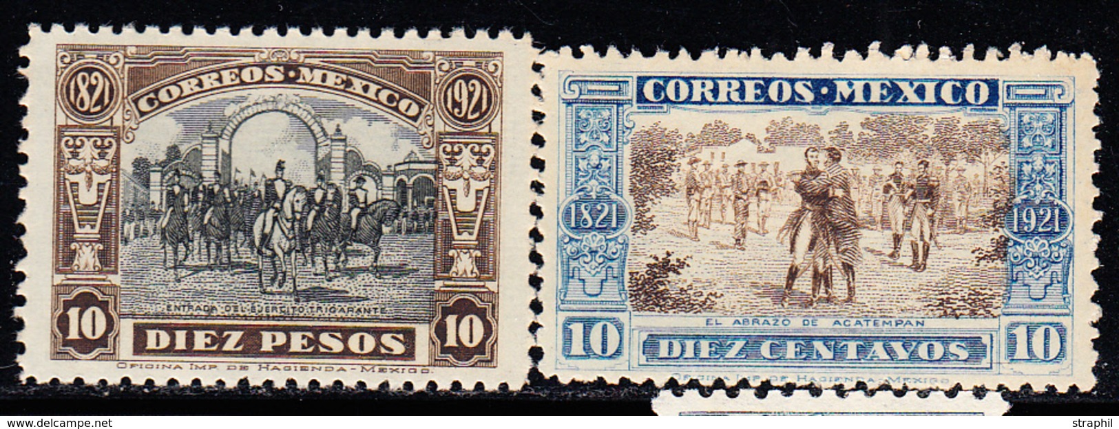 **/* N°420/21 - N°421** - TB - Mexico