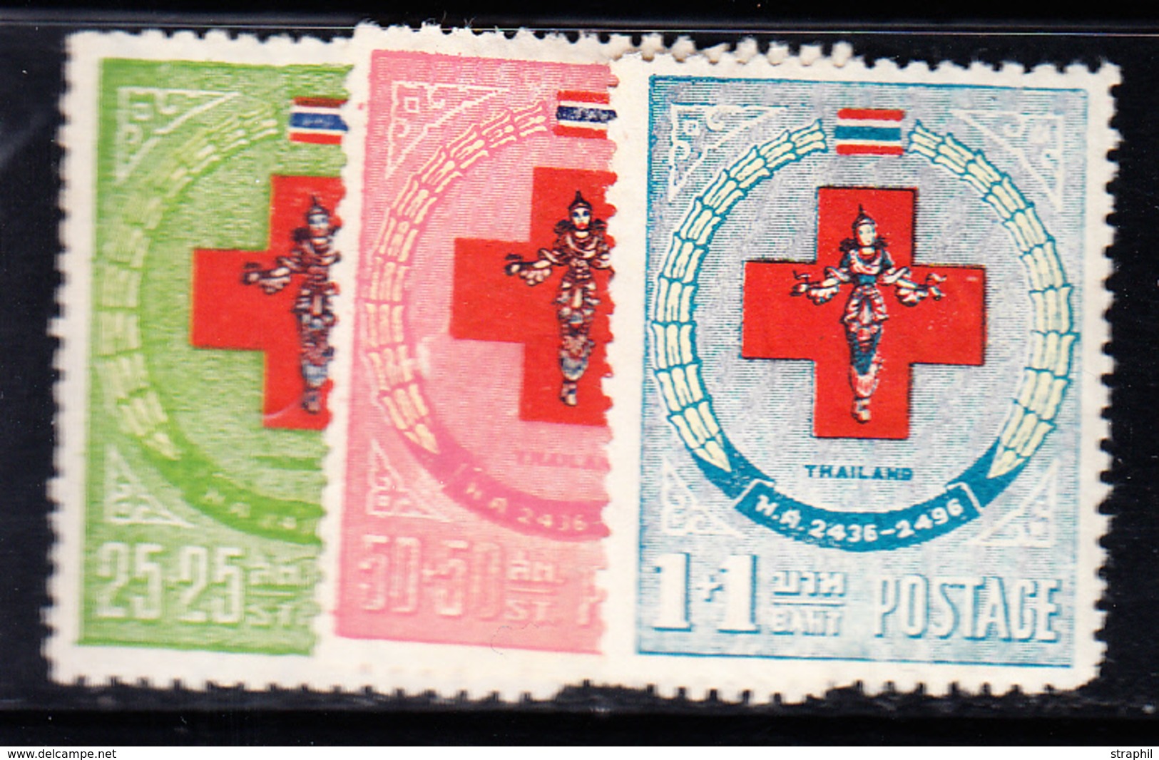 * N°280/82 - Croix-Rouge - TB - Thaïlande