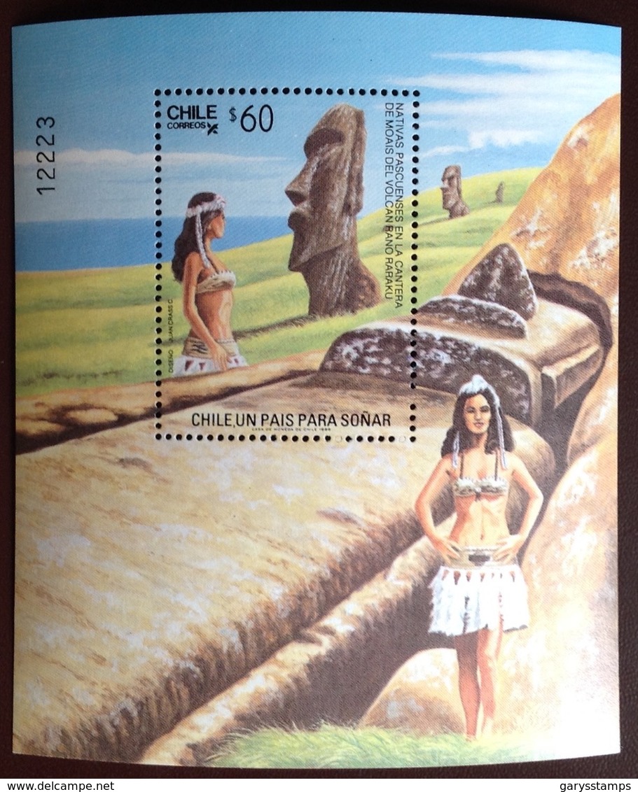 Chile 1986 Easter Island Minisheet MNH - Chile