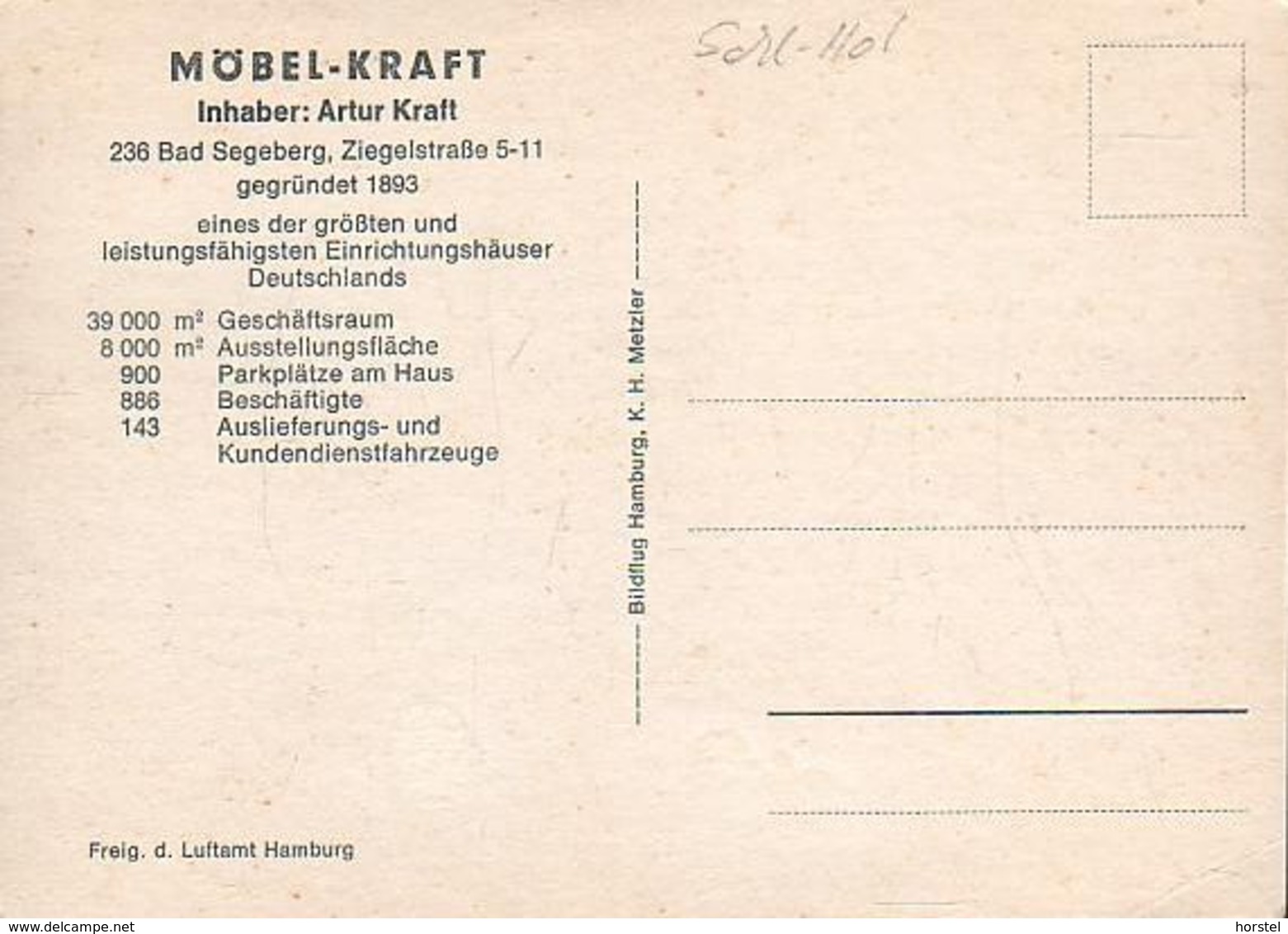 D-23795 Bad Segeberg - Möbel-Kraft Seit 1893 - Luftbild - Aerial View - Bad Segeberg