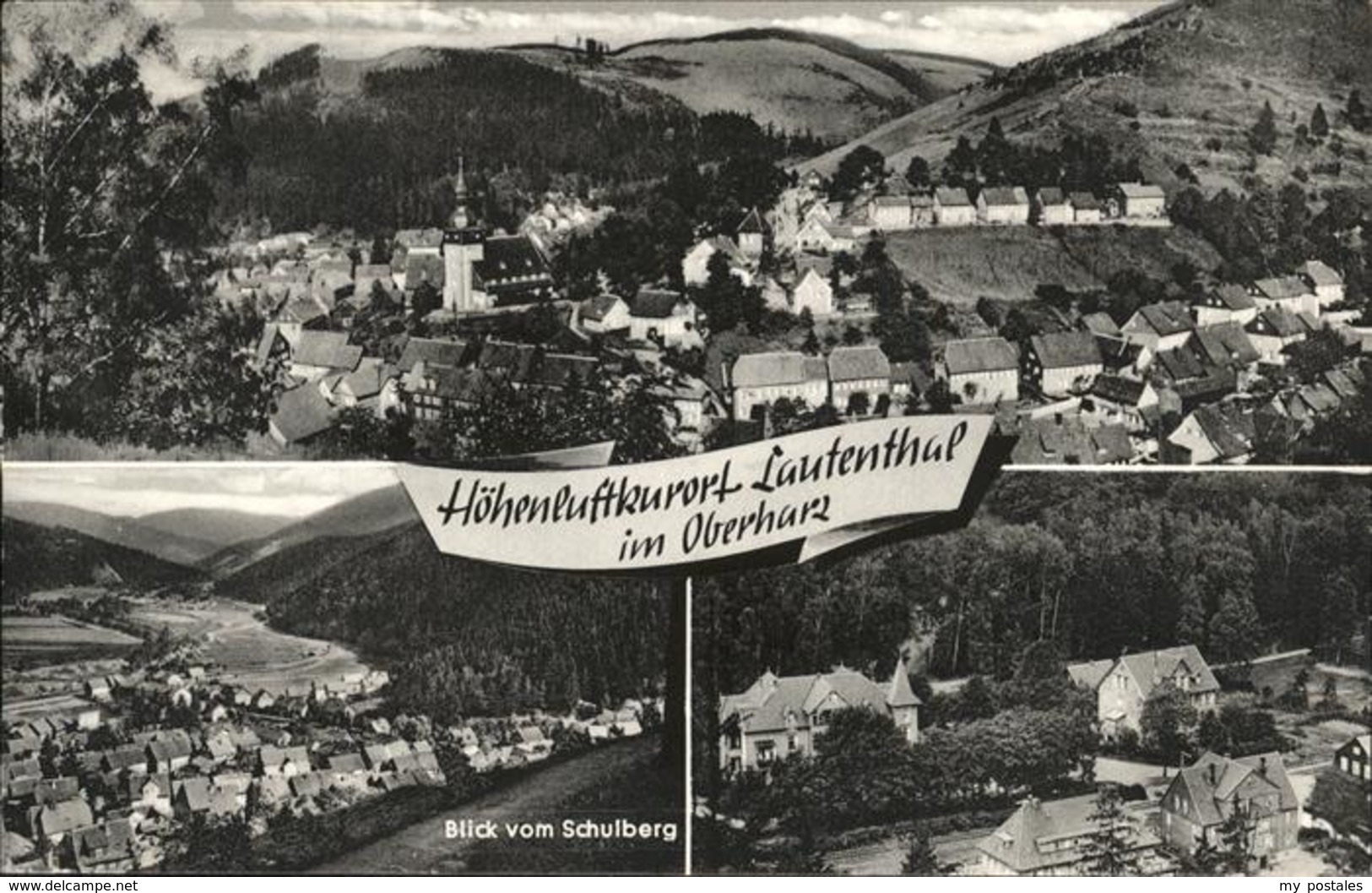 41276601 Lautenthal Harz Teilansichten Lautenthal Blick Vom Schulberg Lautenthal - Langelsheim