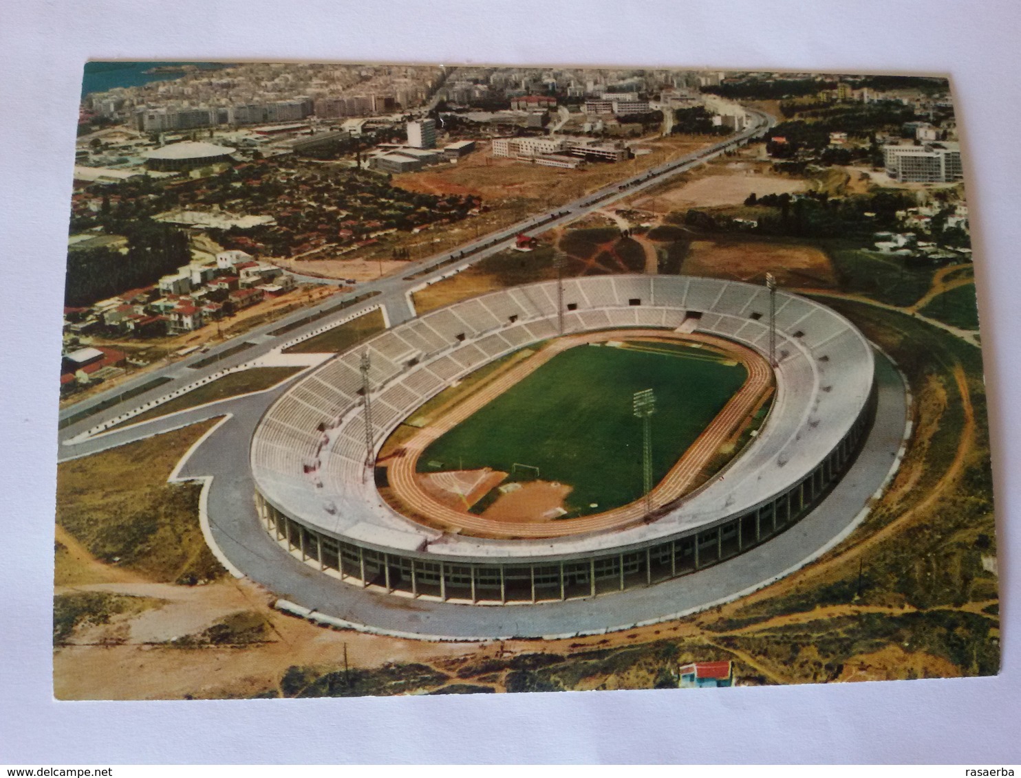 Thessaloniki Salonicco Kaftanzoglio Stadium Cartolina Stadio Postcard Stadion AK Carte Postale Stade Estadio - Calcio