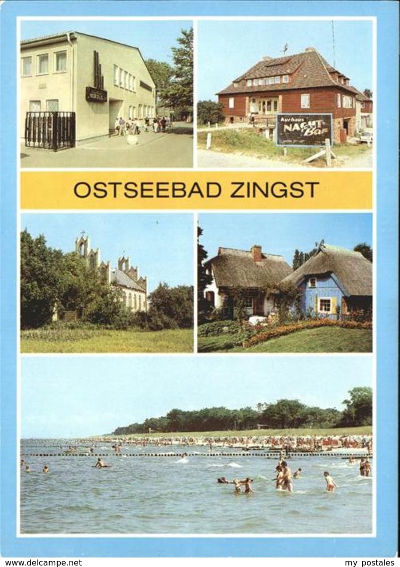 71280446 Zingst Ostseebad FDGB Restaurant Nordlicht Strand Zingst - Zingst