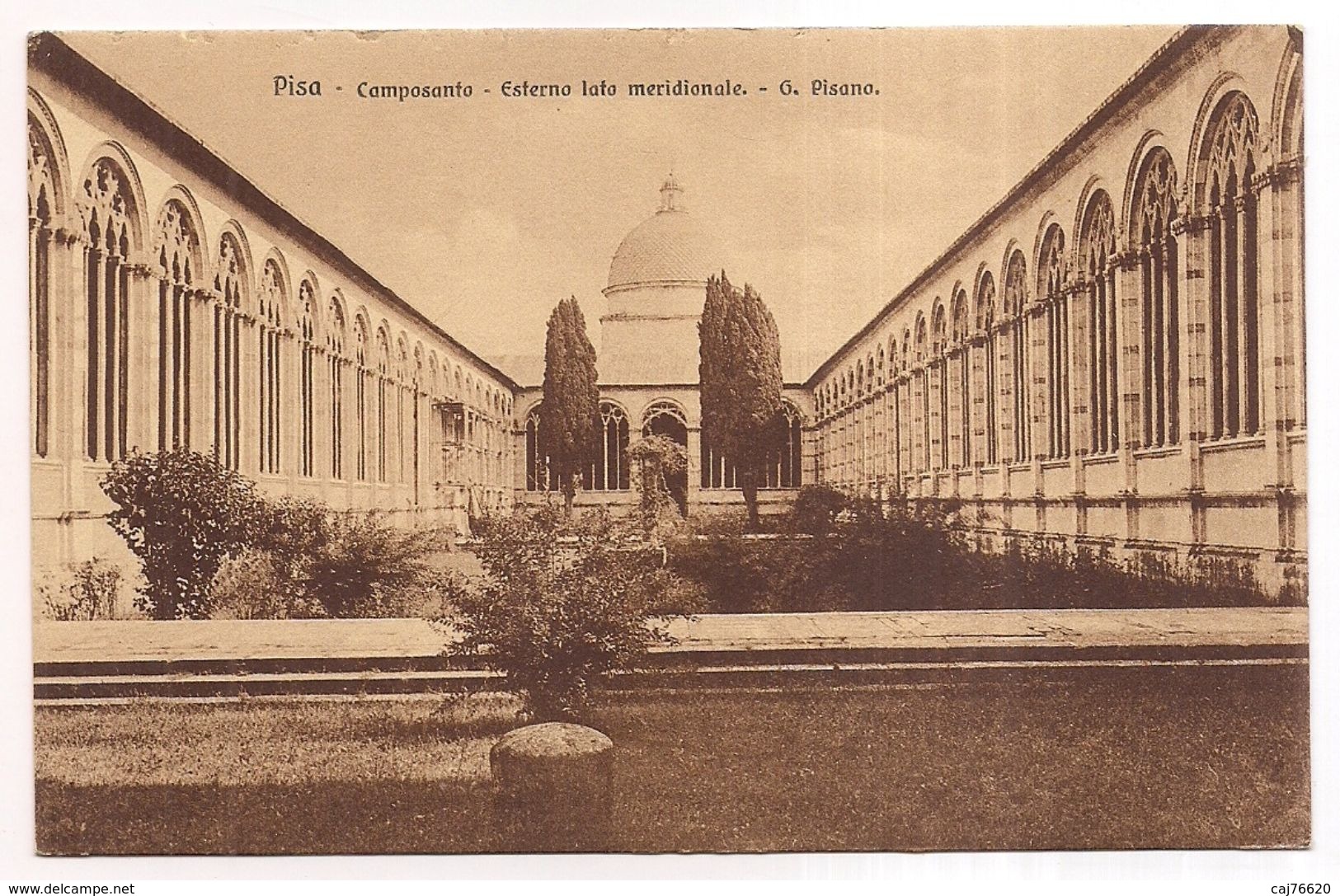 Pisa , Pise , Camposanto , Esterno Lata Meridionale  , G. Pisano - Pisa