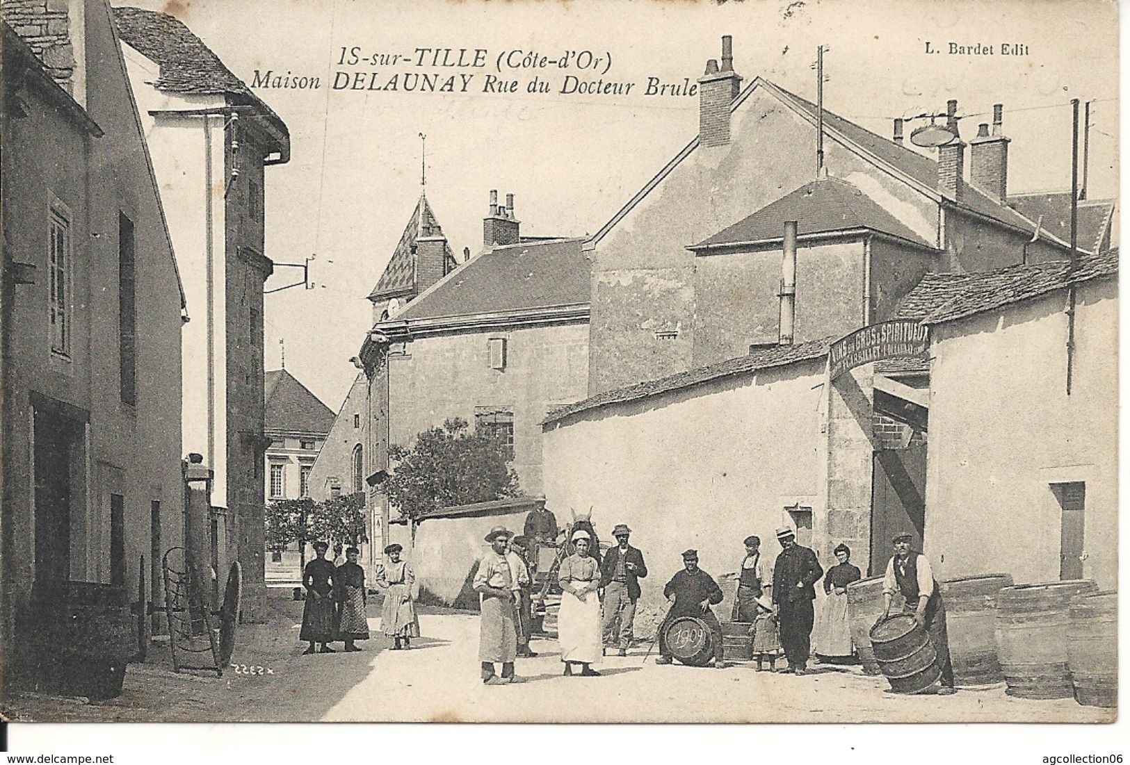 MAISON DELAUNAY RUE DU DOCTEUR BRULE. TONNELIER - Is Sur Tille