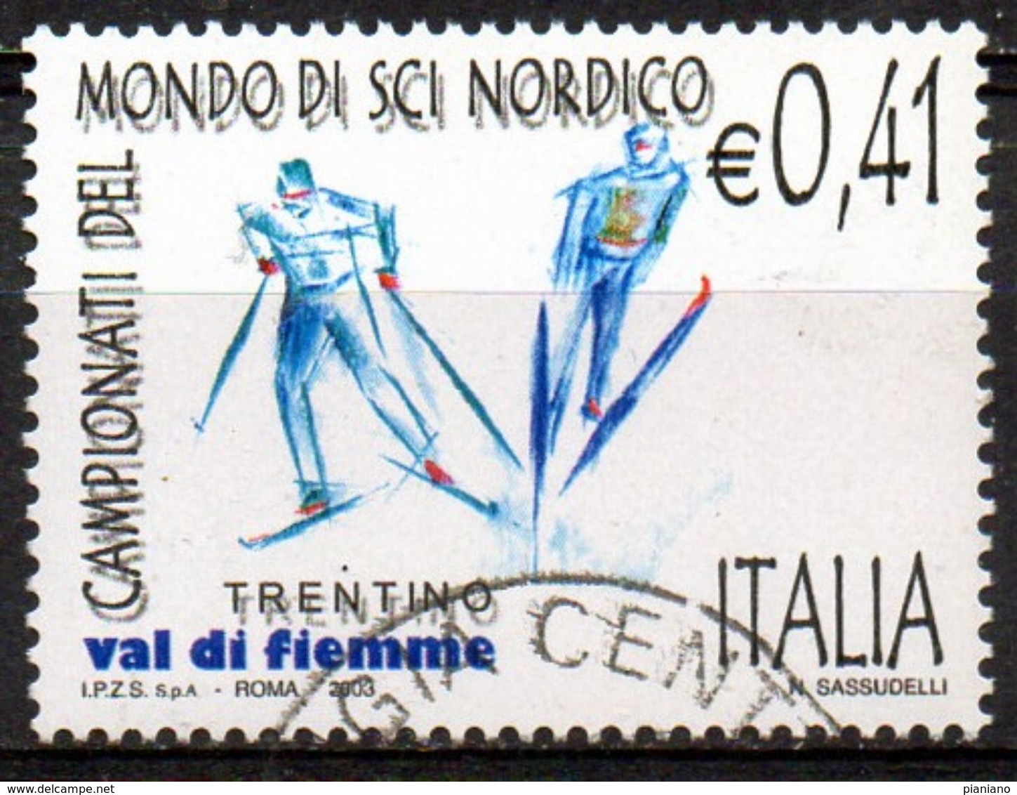 PIA  -  ITALIA  -  2003  : Campionati Mondiali Di Sci Nordico  -  (SAS  2672) - 2001-10: Usati