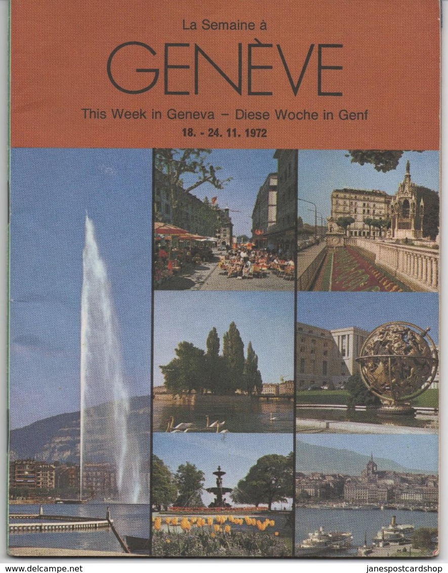 THIS WEEK IN GENEVA - 12-24th November 1972 - Europa