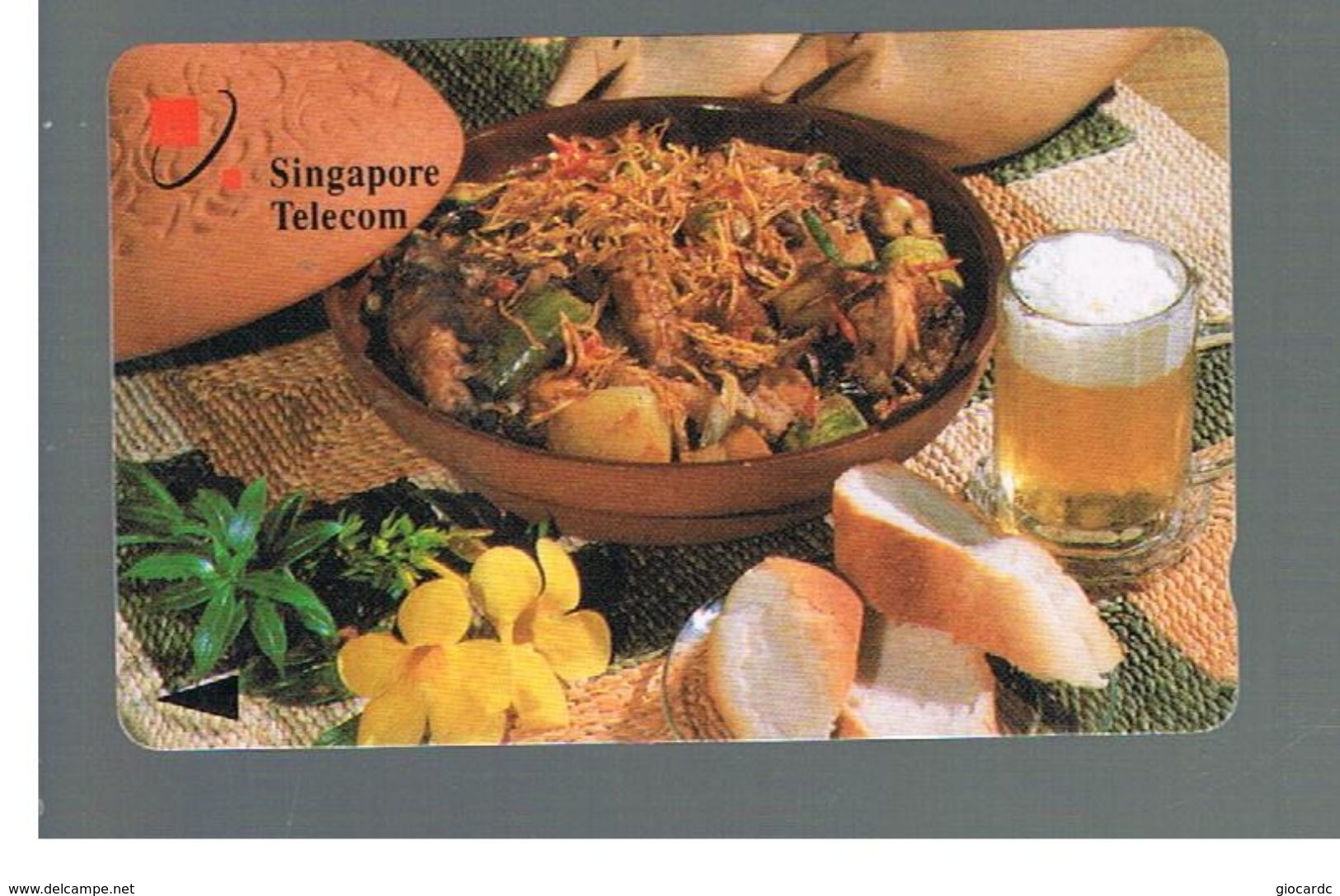 SINGAPORE -  1992 FOOD    - USED -   RIF. 10410 - Alimentation