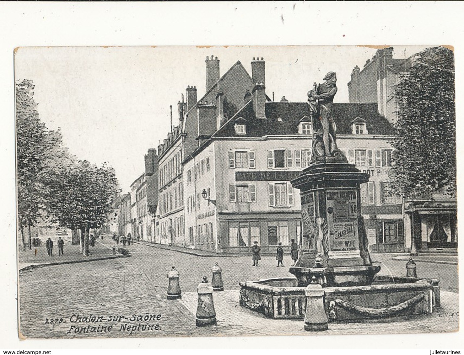 71 CHALON SUR SAONE FONTAINE NEPTUNE - Chalon Sur Saone