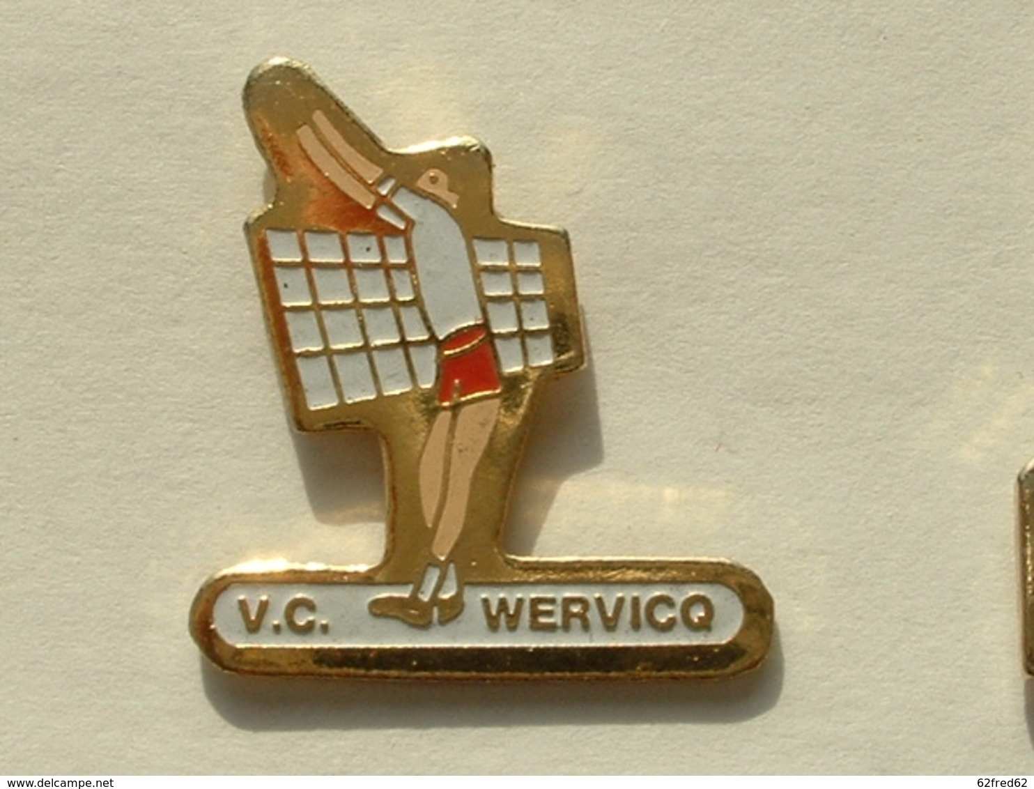PIN'S  VOLLEYBALL - WERVICQ - Volleyball