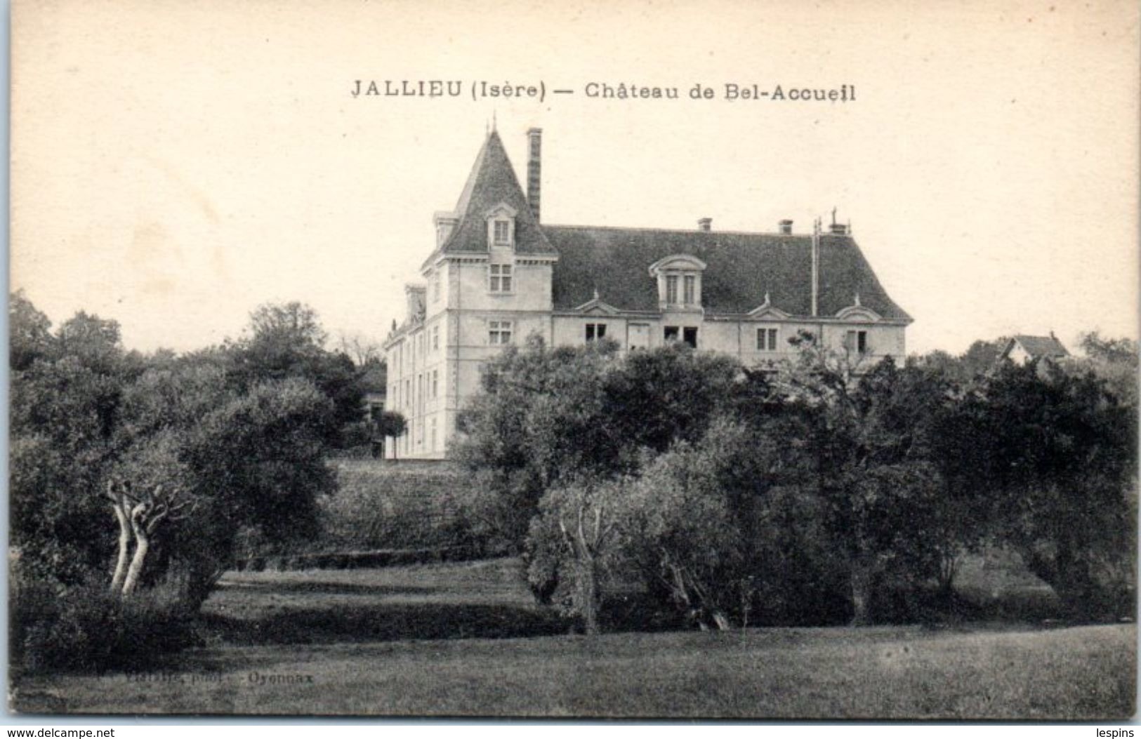 38 - JALLIEU --  Chateau De Bel Accueil - Jallieu