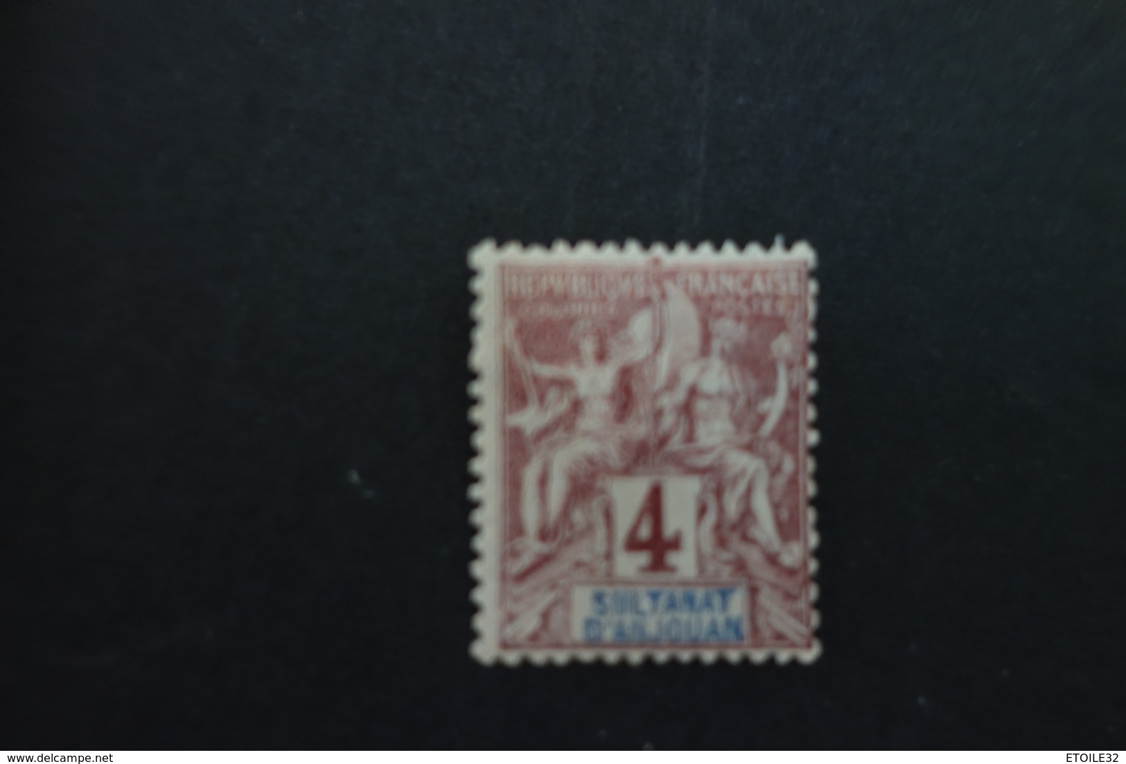 ANJOUAN N°3* MH - Unused Stamps