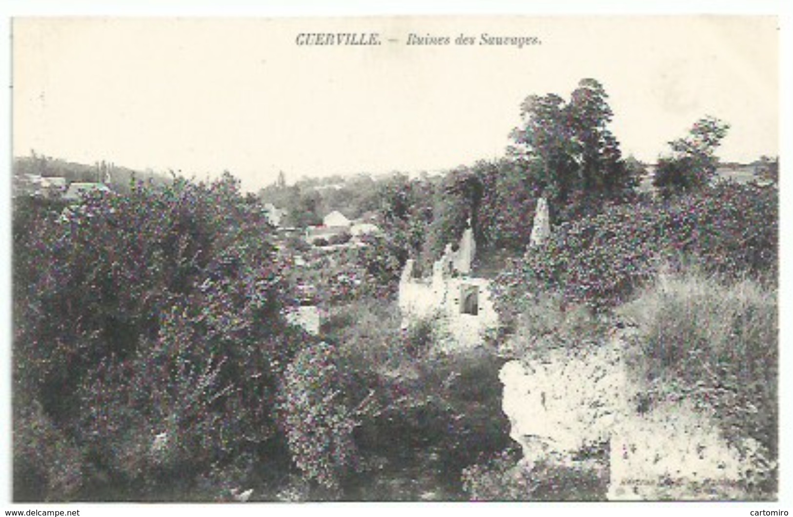 78 Guerville - Ruines Des Sauvages - Guerville