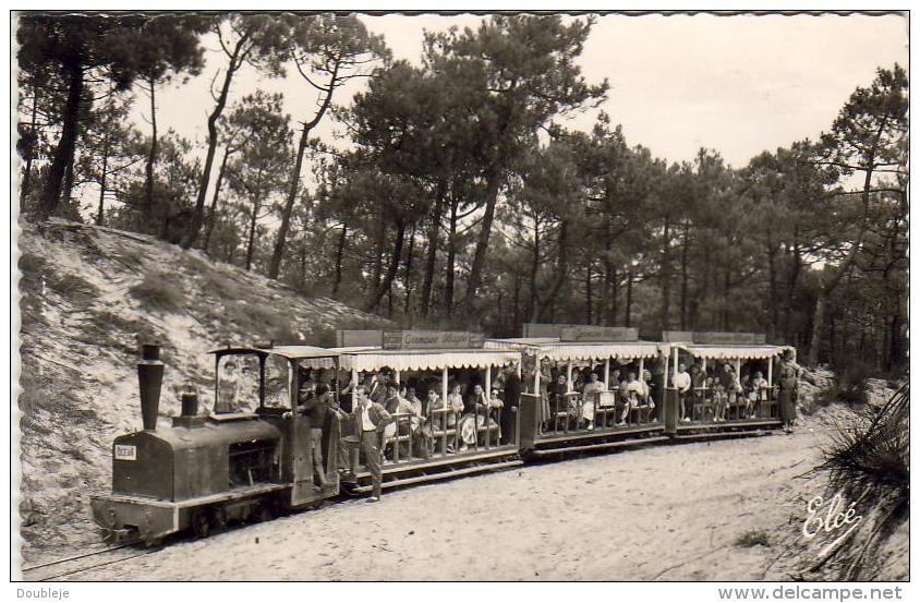 D33  CAP- FERRET  Le Petit Train Forestier  ..... - Arcachon