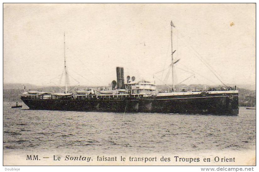MM Le Sontay Faisant Le Transport Des Troupes En Orient - Guerre