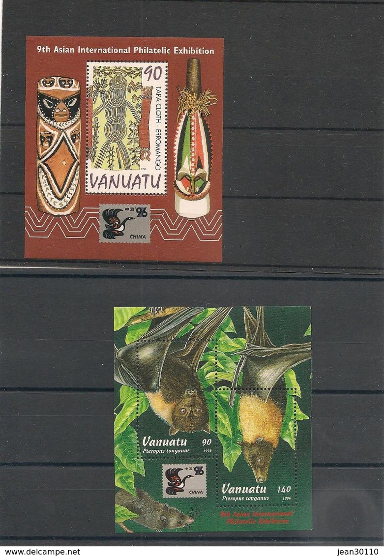 VANUATU  Année 1996 BLOC N° Y/T : 26/27** - Vanuatu (1980-...)