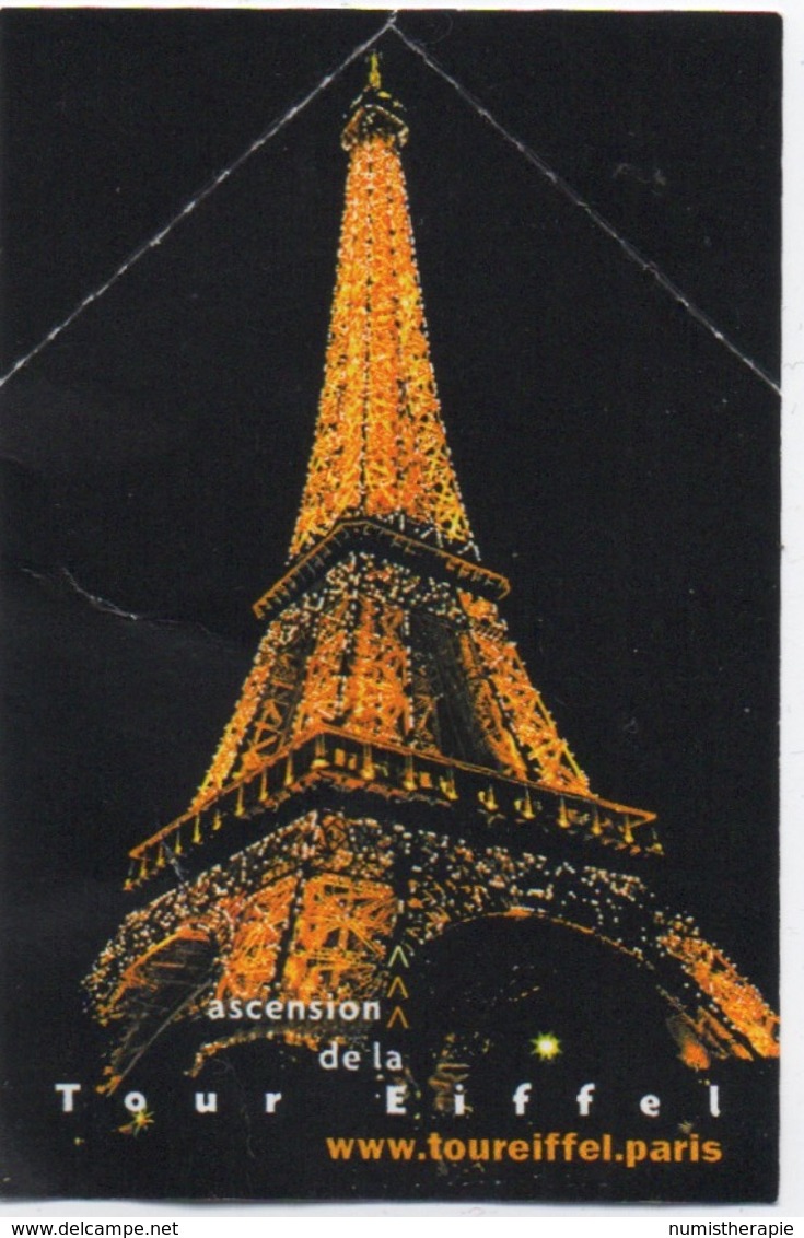 La Tour Eiffel : Ascenseur Jusqu'au Sommet : Le 24/03/2018 : 25 Euros - Eintrittskarten