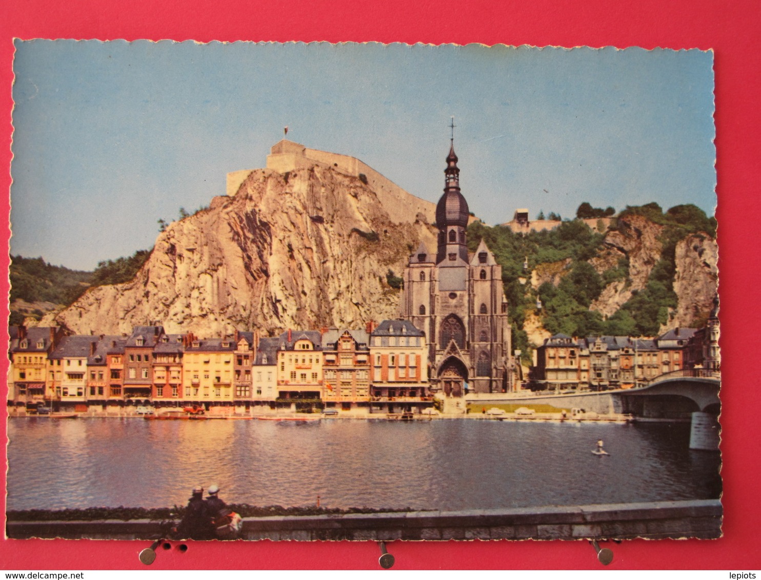 Belgique - Dinant - L'église Notre Dame - La Citadelle Et Le Téléférique - Scans Recto-verso - Dinant